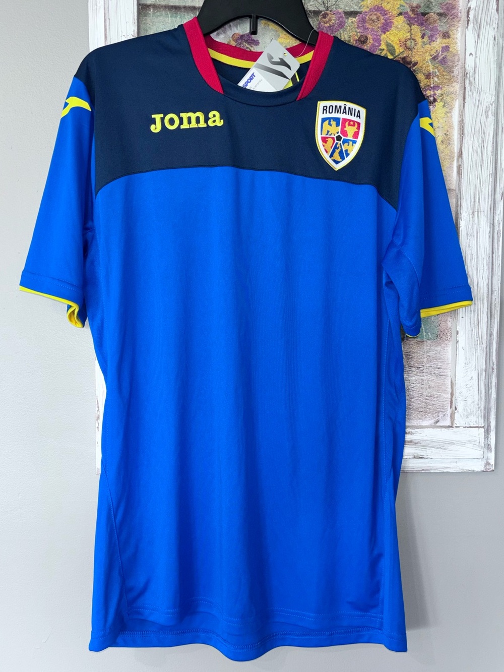 2018-19 Romania Joma Training Shirt Soccer/Football Sz Large NEW
